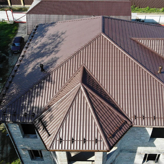 Монтаж сложной крыши и кровли в Беслане и Северной Осетии - Алании